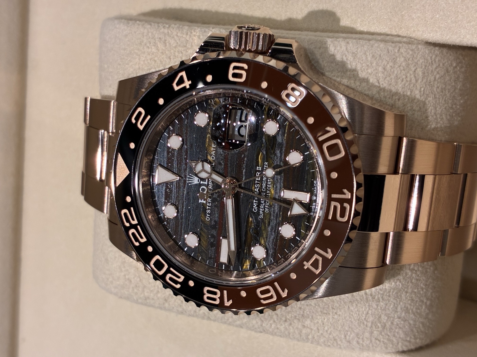 ROLEX GMTマスターⅡ EG Tiger Iron
